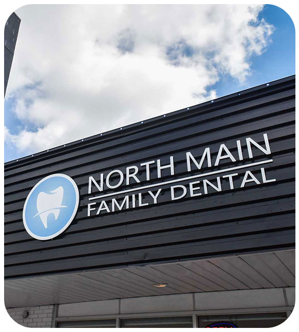 Building Entrance | North Main Family Dental | Family and General Dentist | Airdrie