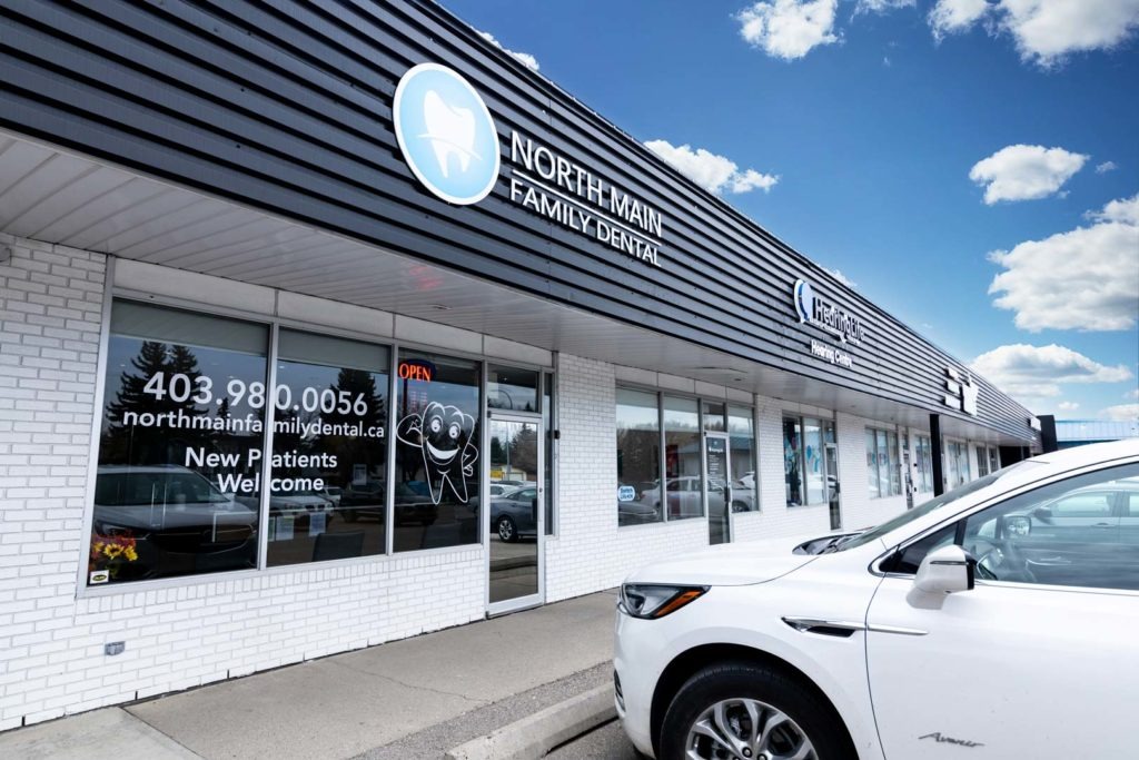 Building Entrance | North Main Family Dental | Family and General Dentist | Airdrie