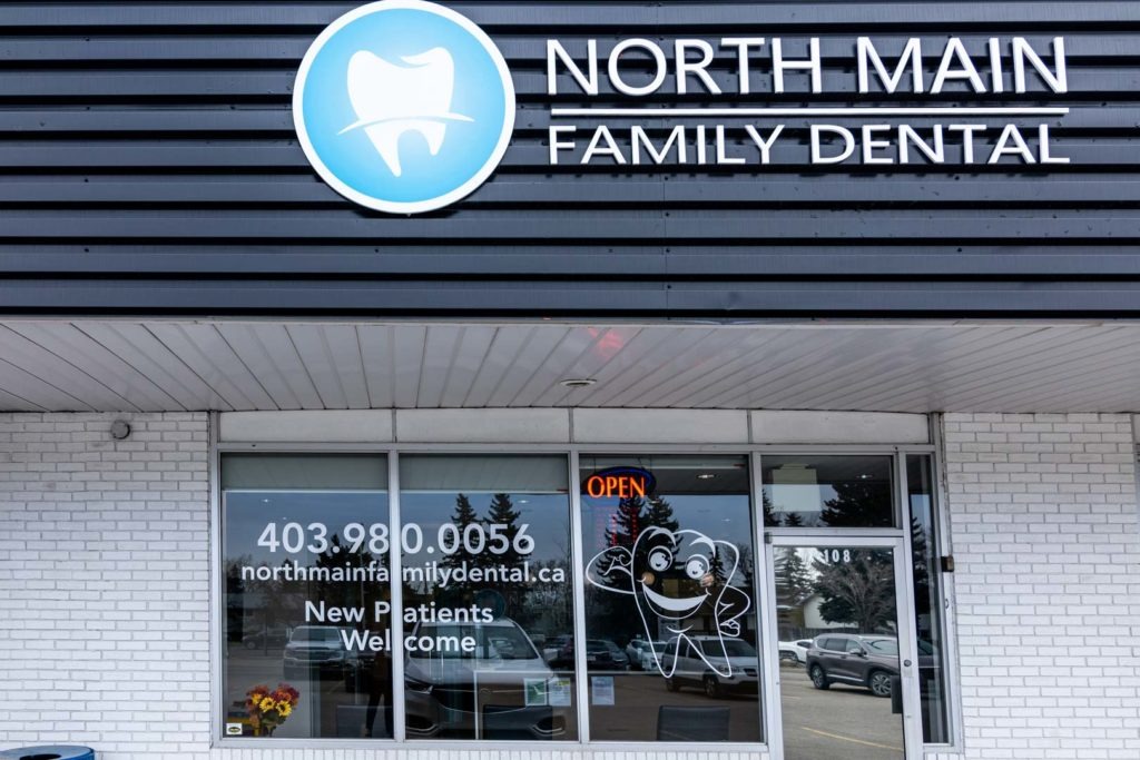 Building Entrance | North Main Family Dental | Family and General Dentist | Airdrie