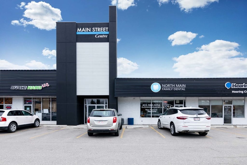 Building Entrance | North Main Family Dental | Family and General Dentist | Airdrie
