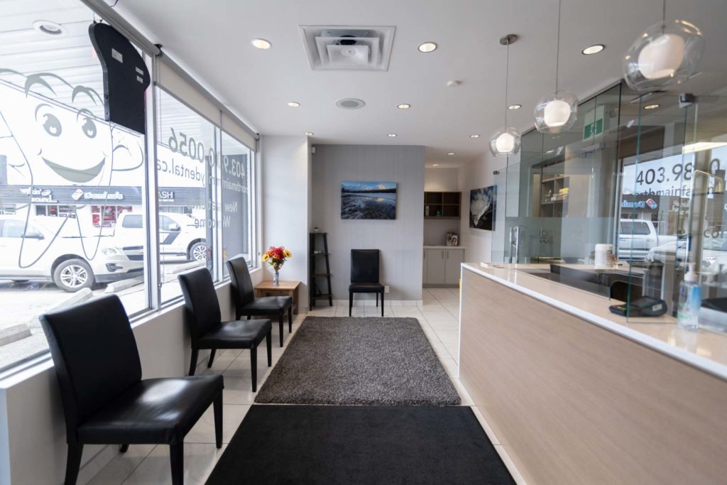 Reception Area | North Main Family Dental | Family and General Dentist | Airdrie